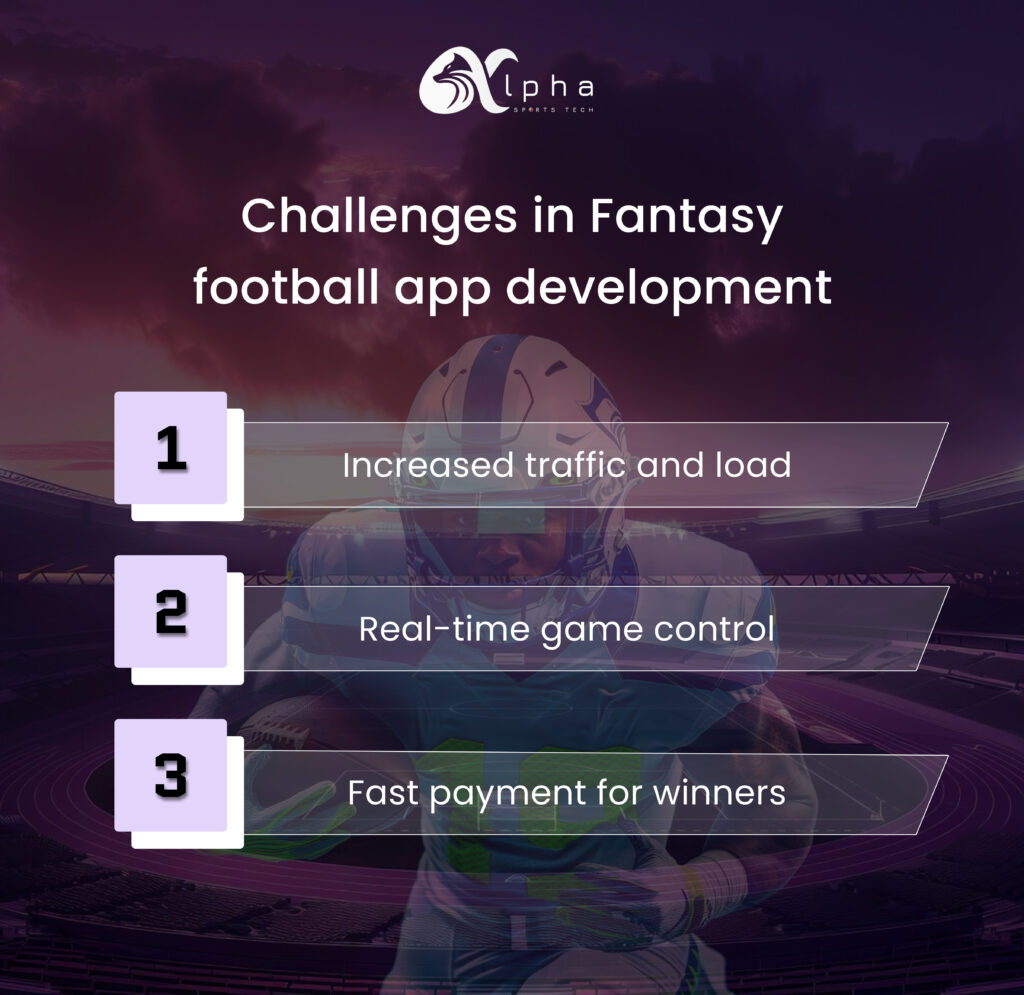 challenges in fantasy football app development